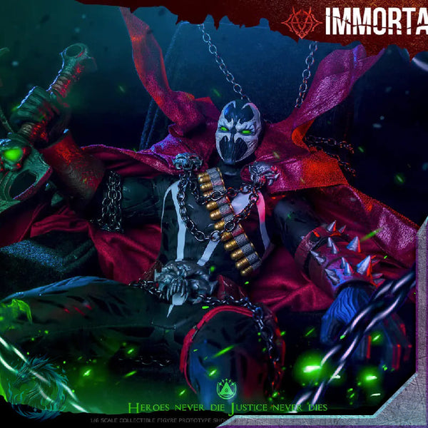 Action Figure Realista Spawn Soldado do Inferno