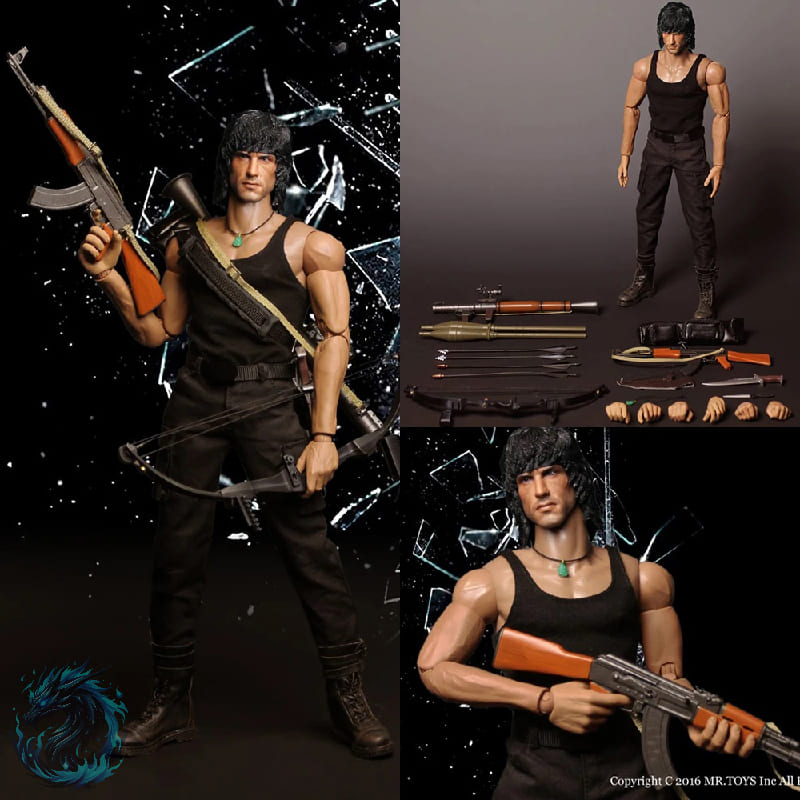 Action Figure Realista Rambo