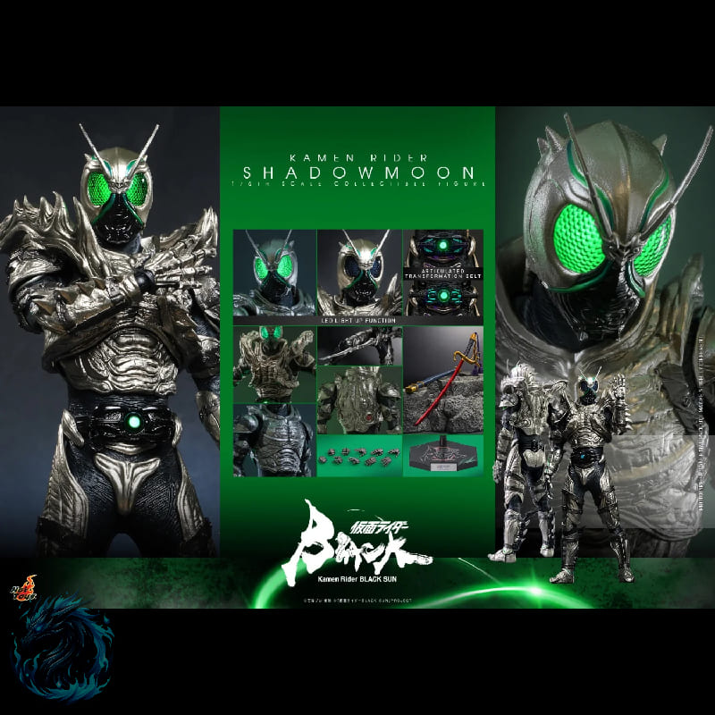 Action Figure Realista Kamen Rider Black Sun e Shadowmoon