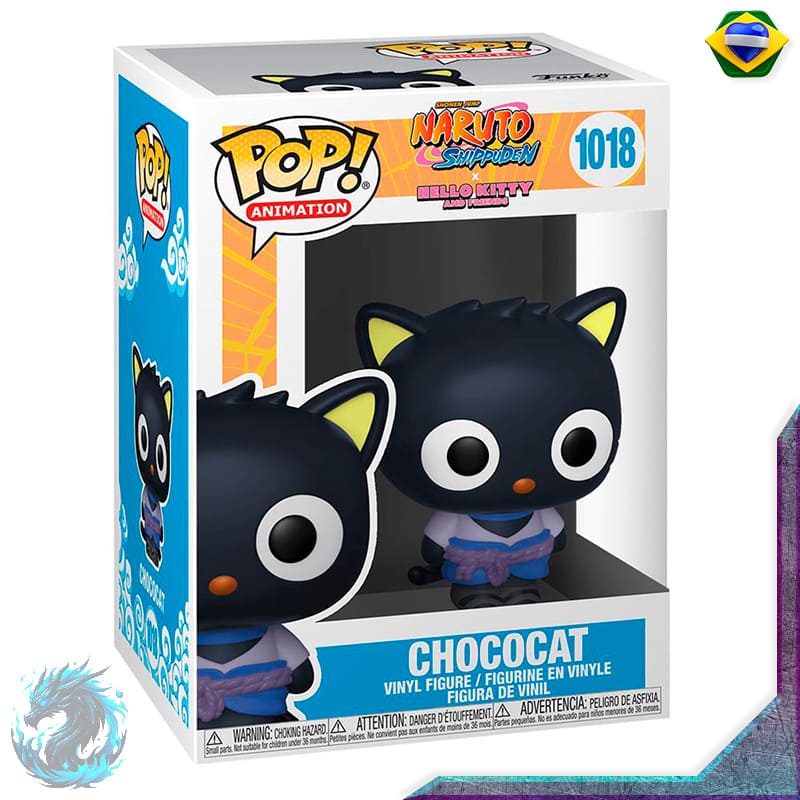 Funko Pop Chococat 1018 (Naruto Shippuden x Sanrio and Friends) (Animation)