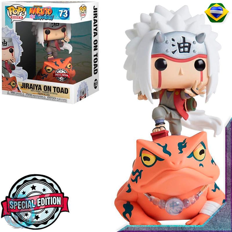 Funko Pop Jiraiya on Toad 73 (Special Edition) (Pop Rides) (Naruto Shippuden)