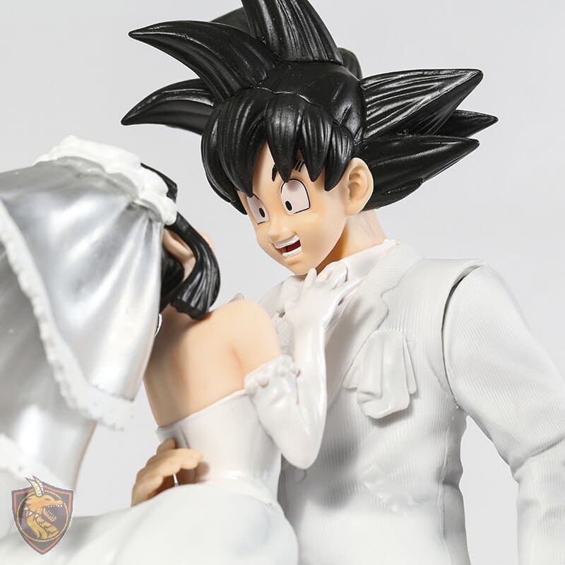 Action Figure Casamento de Goku e Chichi