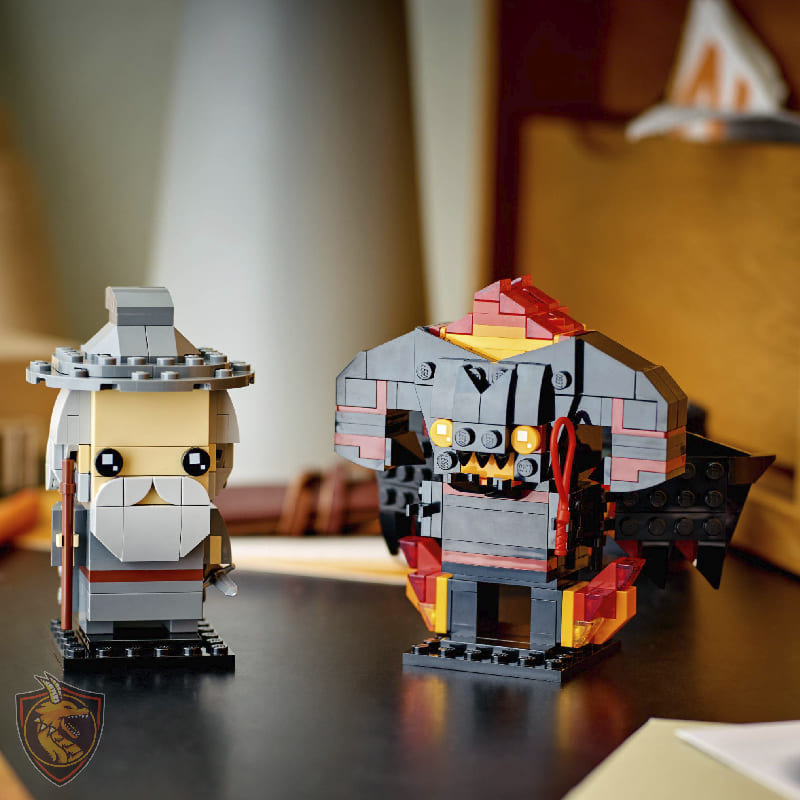 Lego Gandalf o Cinzento e Balrog