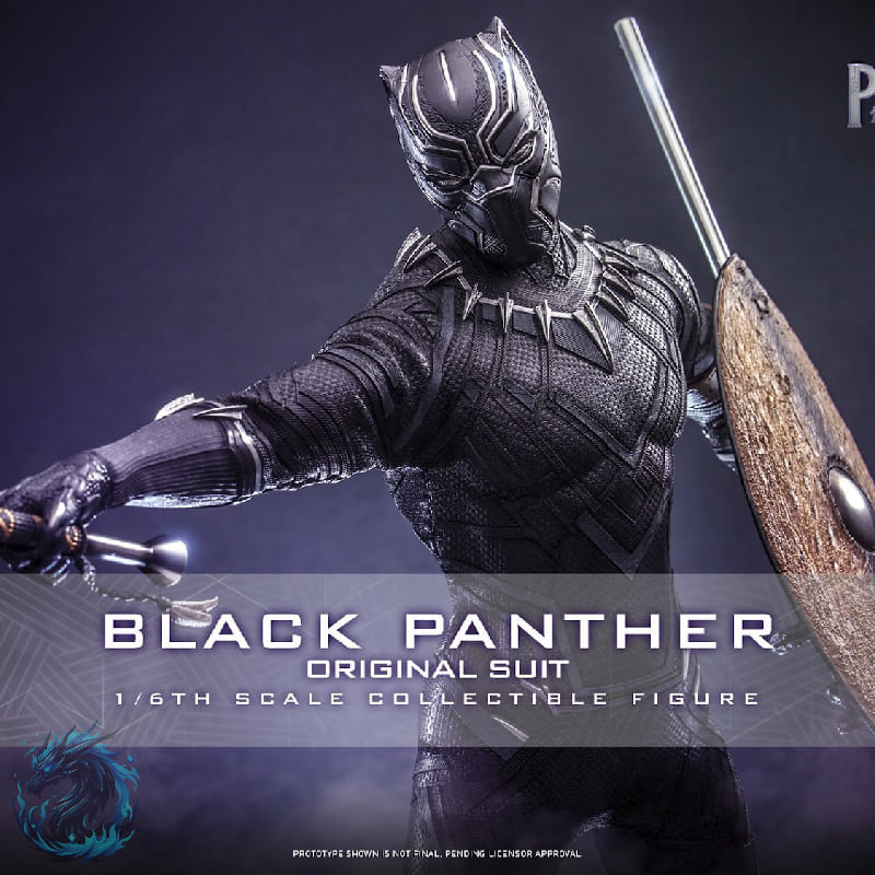 Action Figure Realista Pantera Negra