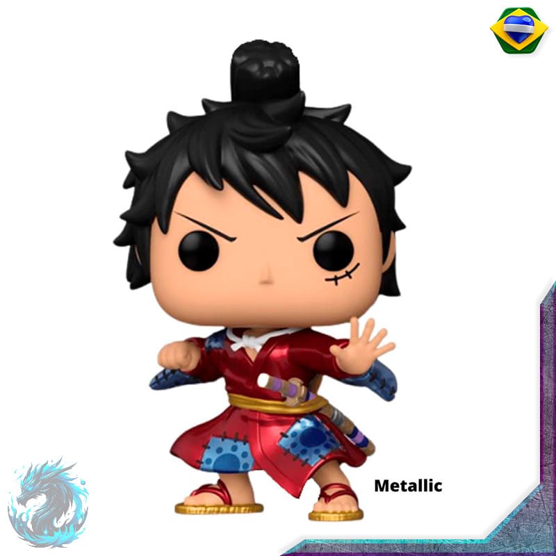 Funko Pop Animation – One Piece Luffytaro 921 (Special Edition) (Metallic) (Novo)