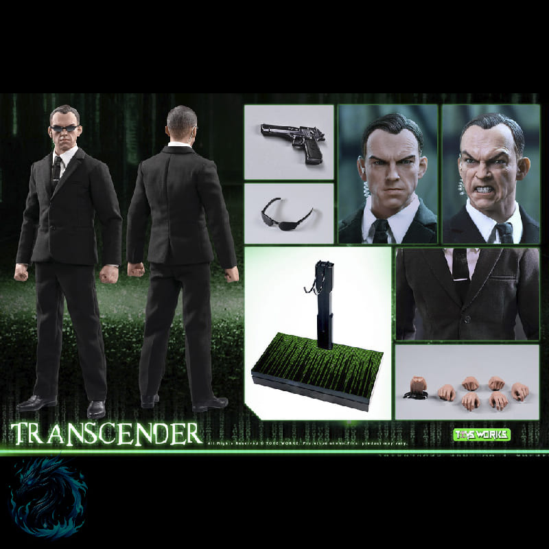 Action Figure Realista Agente Smith Matrix