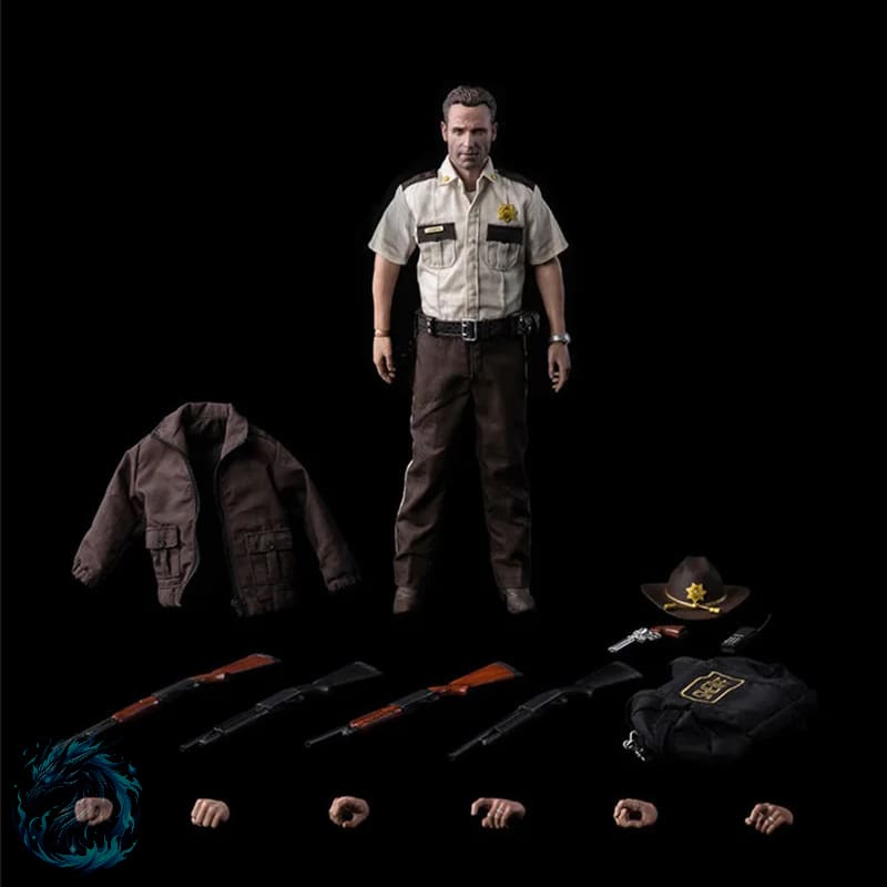 Action Figure Realista Rick Grimes The Walking Dead