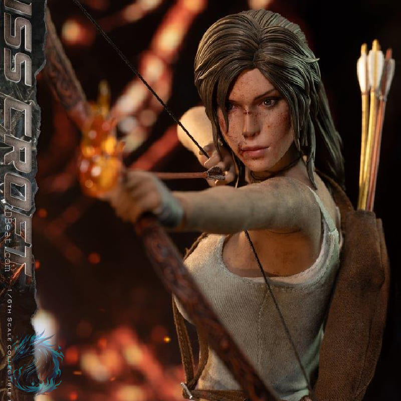 Action Figure Realista Lara Croft