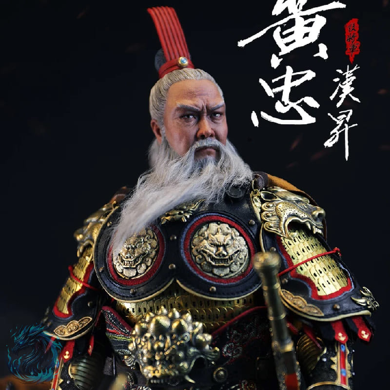 Action Figure Realista Huang Zhong Herói Ancestral Chines