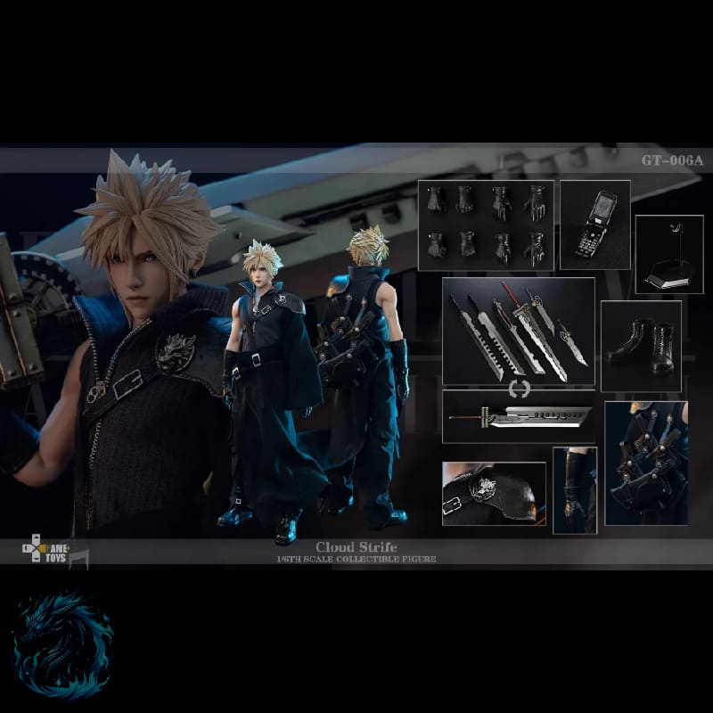 Action Figure Realista Cloud Strife