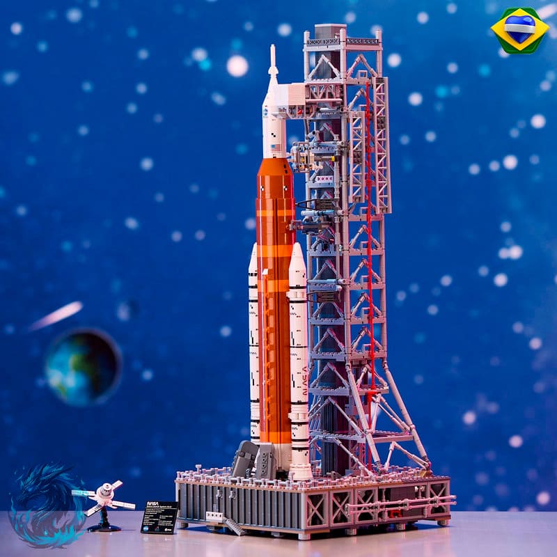 Lego Icons - Sistema de Lançamento Espacial Artemis da NASA