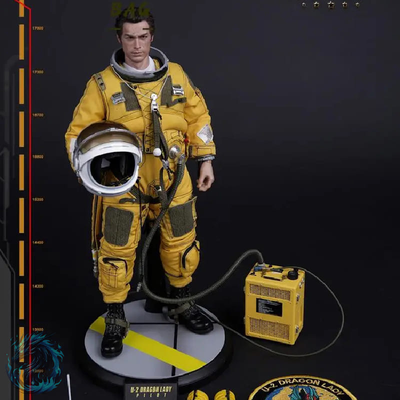 Action Figure Realista U-2 Dragon Lady Pilot