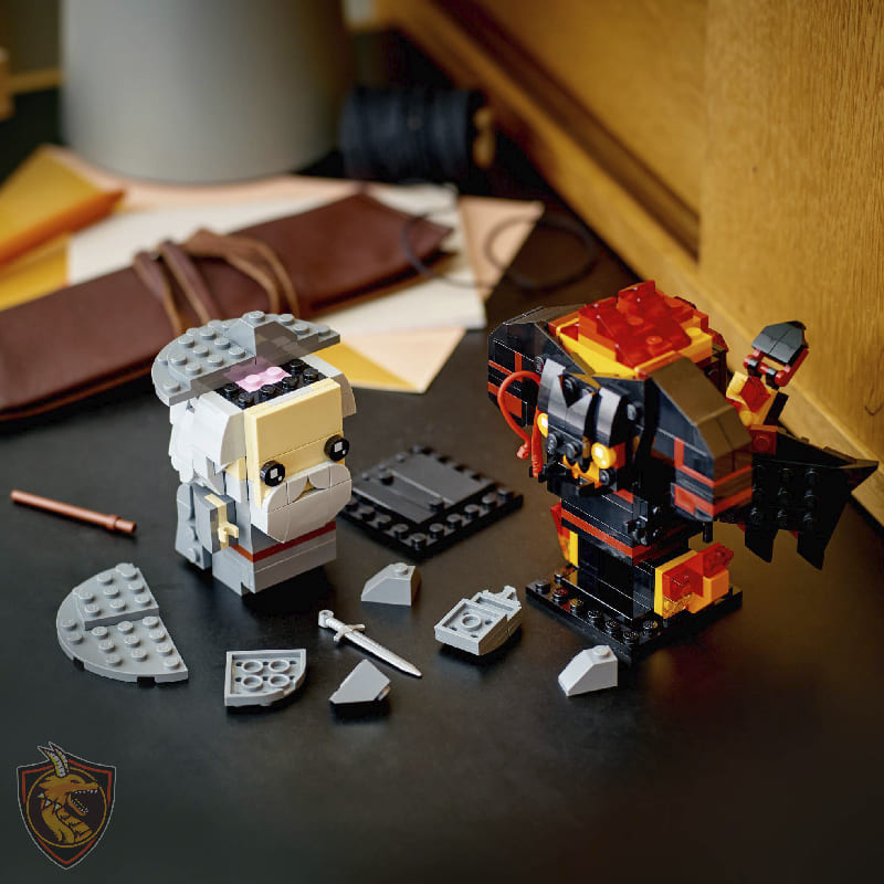 Lego Gandalf o Cinzento e Balrog