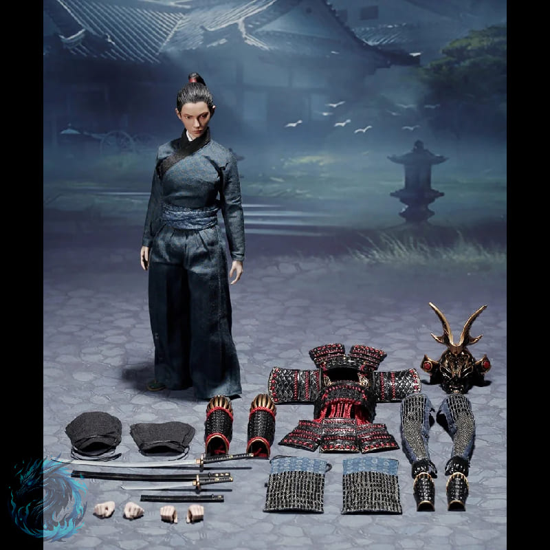 Action Figure Realista Samurai Feminina