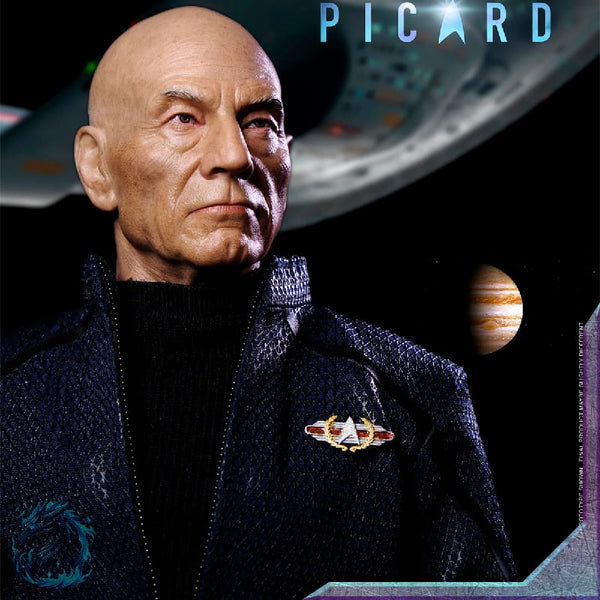 Action Figure Realista Picard e Data