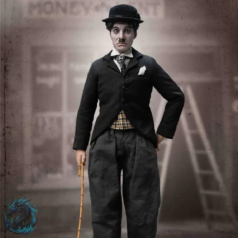 Action Figure Realista Charlie Chaplin