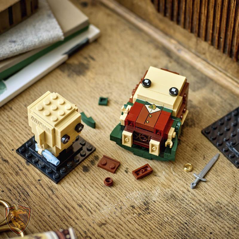 Lego Frodo e Gollum