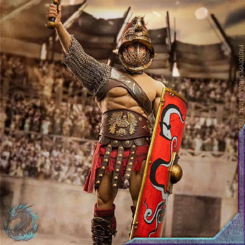 Action Figure Realistas Gladiador Invencível Legião Imperial