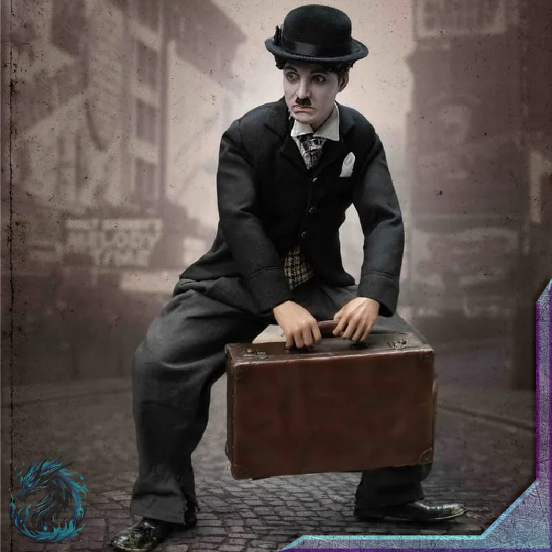 Action Figure Realista Charlie Chaplin