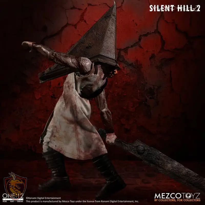 Action Figure Cabeça de Piramide Sangue Silent Hill 2