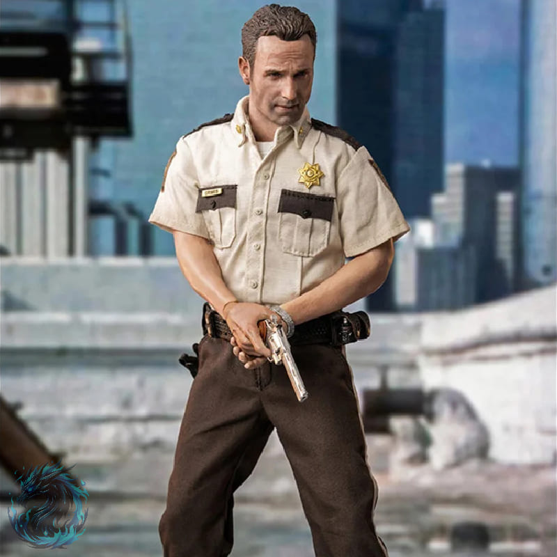 Action Figure Realista Rick Grimes The Walking Dead