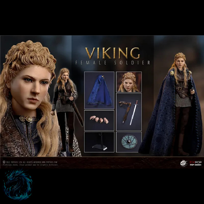 Action Figure Realista Lagertha Vikings