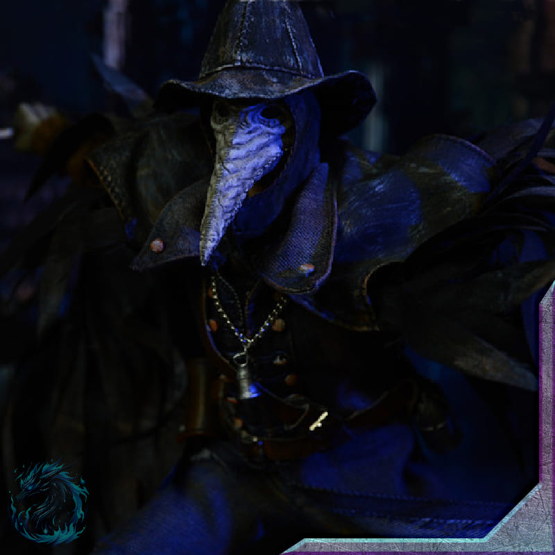 Action Figure Caçador Plague Doctor BloodBorne