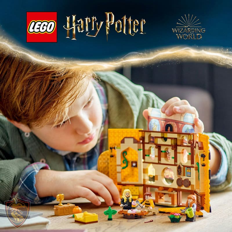 Lego Banner Casa Lufa-Lufa Harry Potter