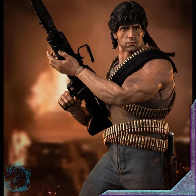 Action Figure Rambo Programado para Matar