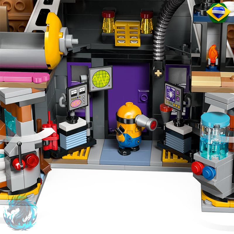 Lego Meu Malvado Favorito 4 - Mansão da Família Minions e Gru