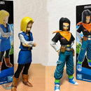 Action Figure Androids 17 e 18 Dragon Ball Z