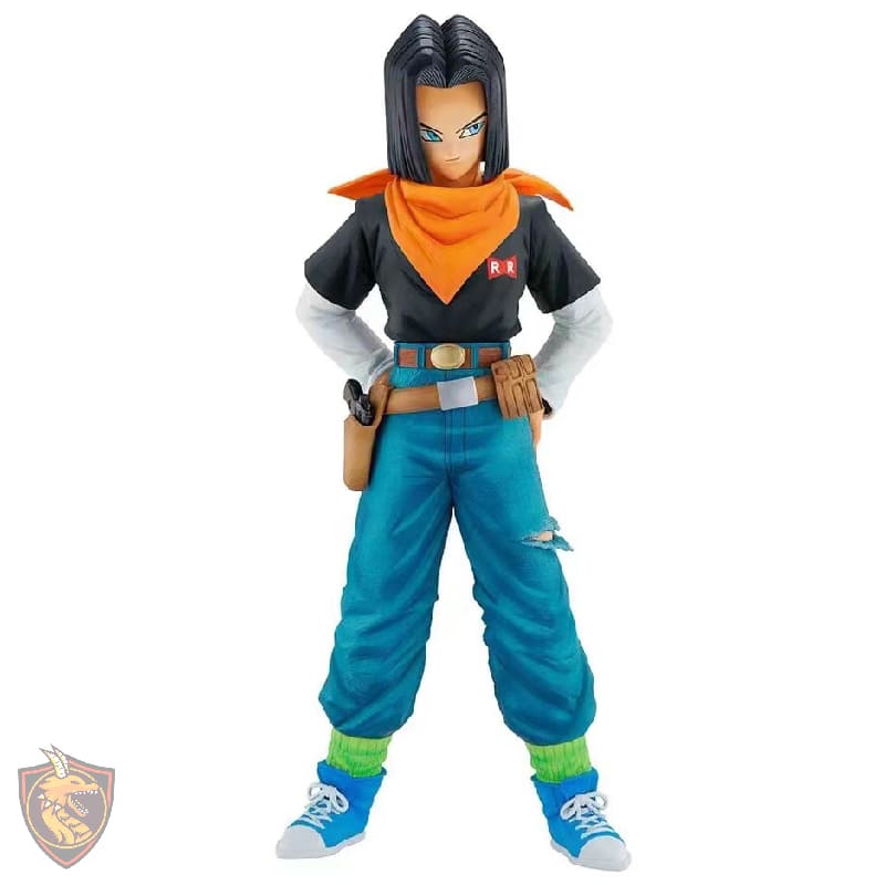 Action Figure Androids 17 e 18 Dragon Ball Z Na Compra do Android 17 Leva o 18