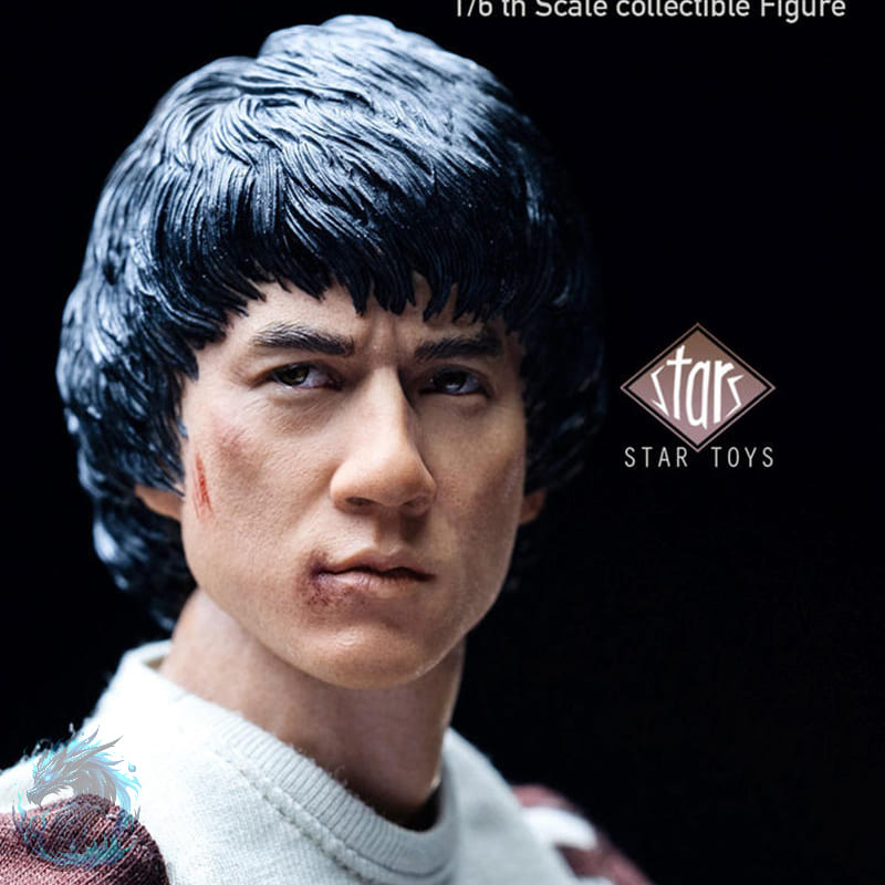 Action Figure Realista Jackie Chan Historia de Policia