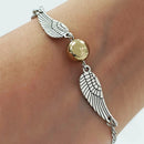 Pulseira Pomo de Ouro Harry Potter Bijuteria - Cor Prata ou Bronze