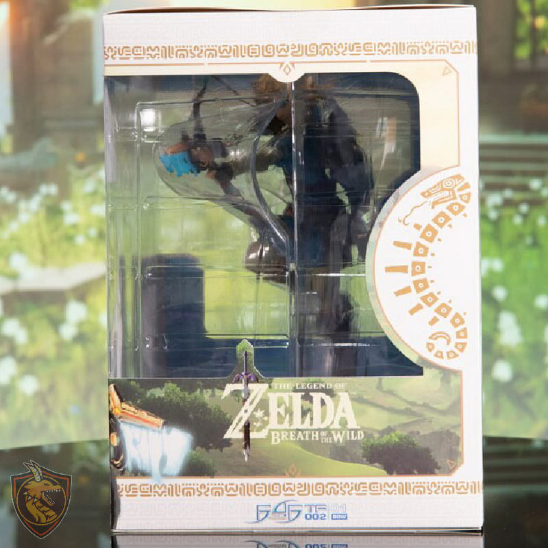 Action Figure de Link The Legend of Zelda Breath of the Wild Edição de Colecionador