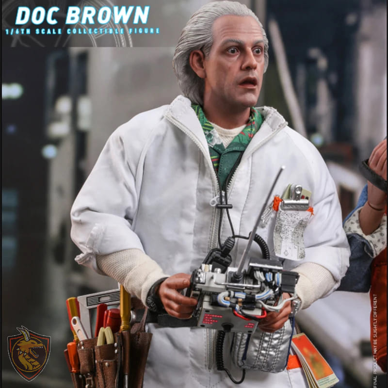 Action Figure Dr. Emmett Brown de Volta para O Futuro