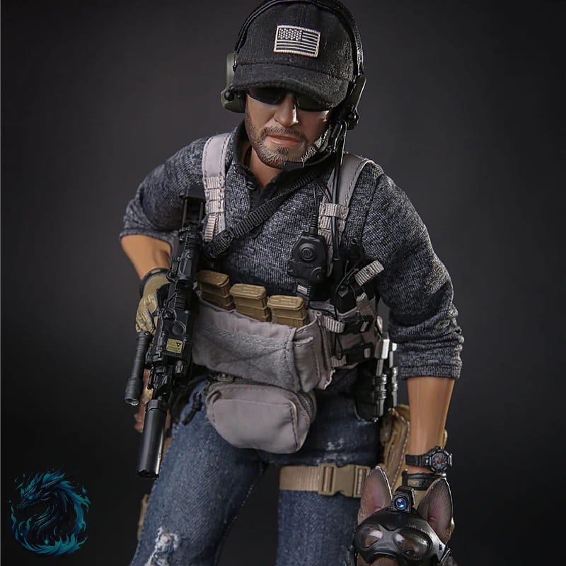 Action Figure Realista Soldado Especial Marines