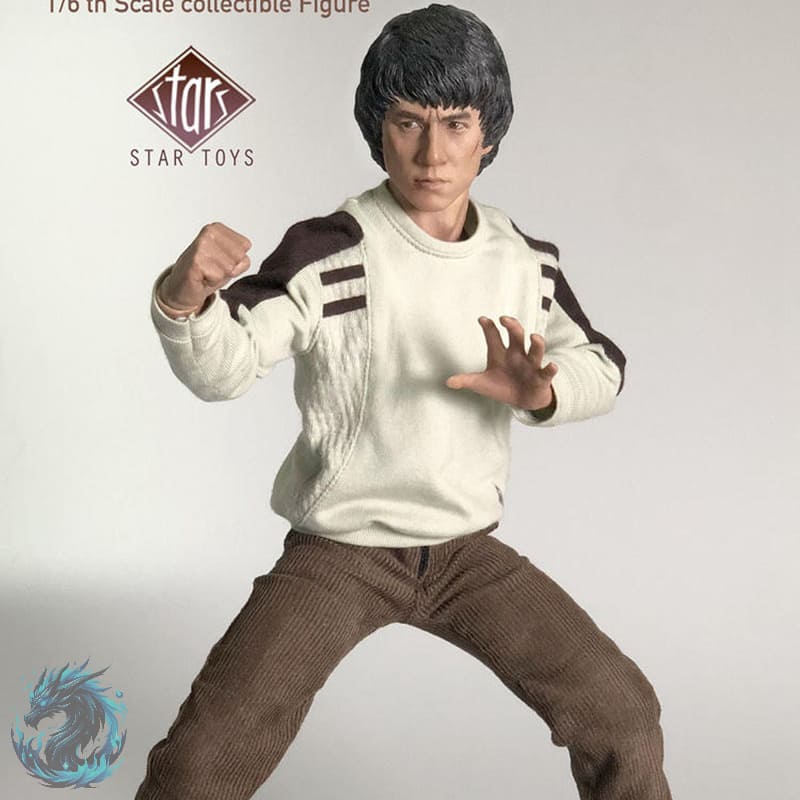 Action Figure Realista Jackie Chan Historia de Policia