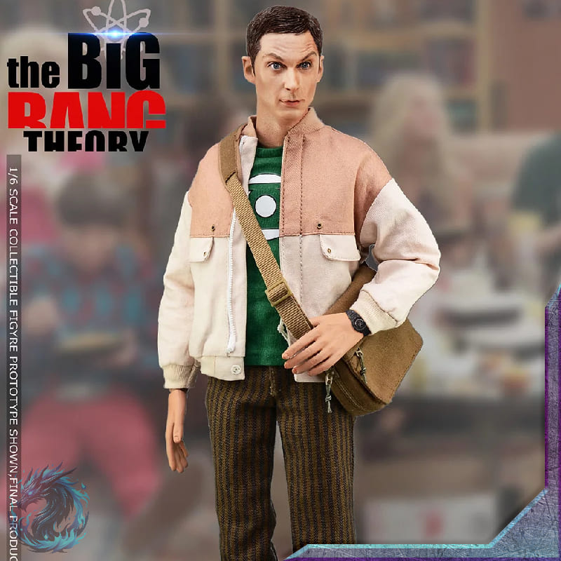 Action Figure Realistas Sheldon Cooper The Big Bang Theory
