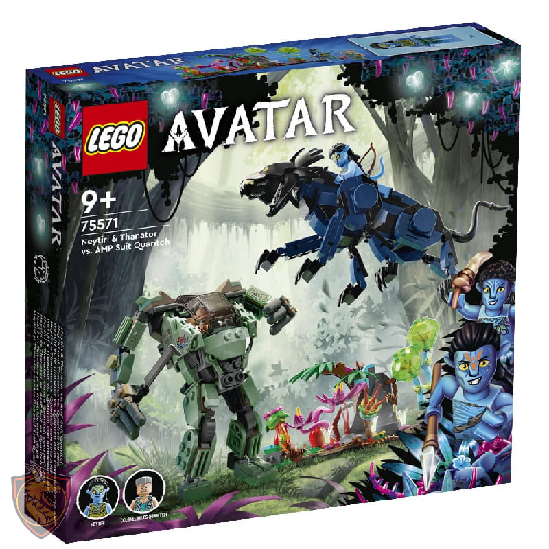 Lego Neytiri e Thanator Contra Quaritch Avatar