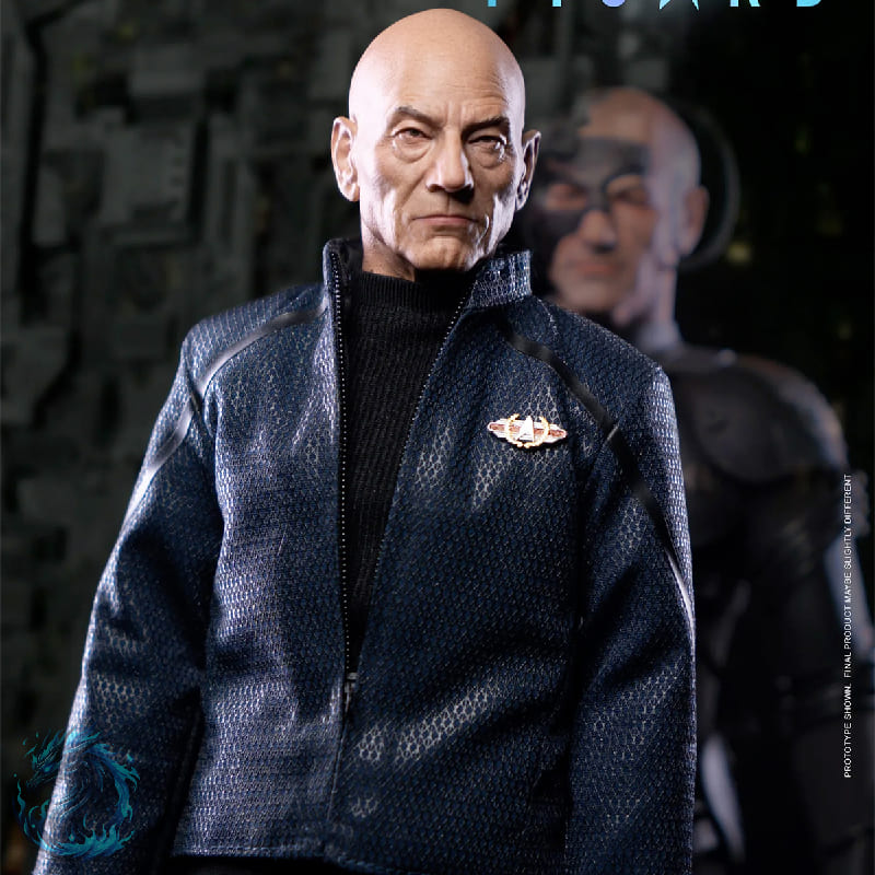 Action Figure Realista Picard e Data