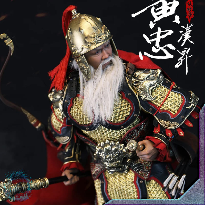 Action Figure Realista Huang Zhong Herói Ancestral Chines