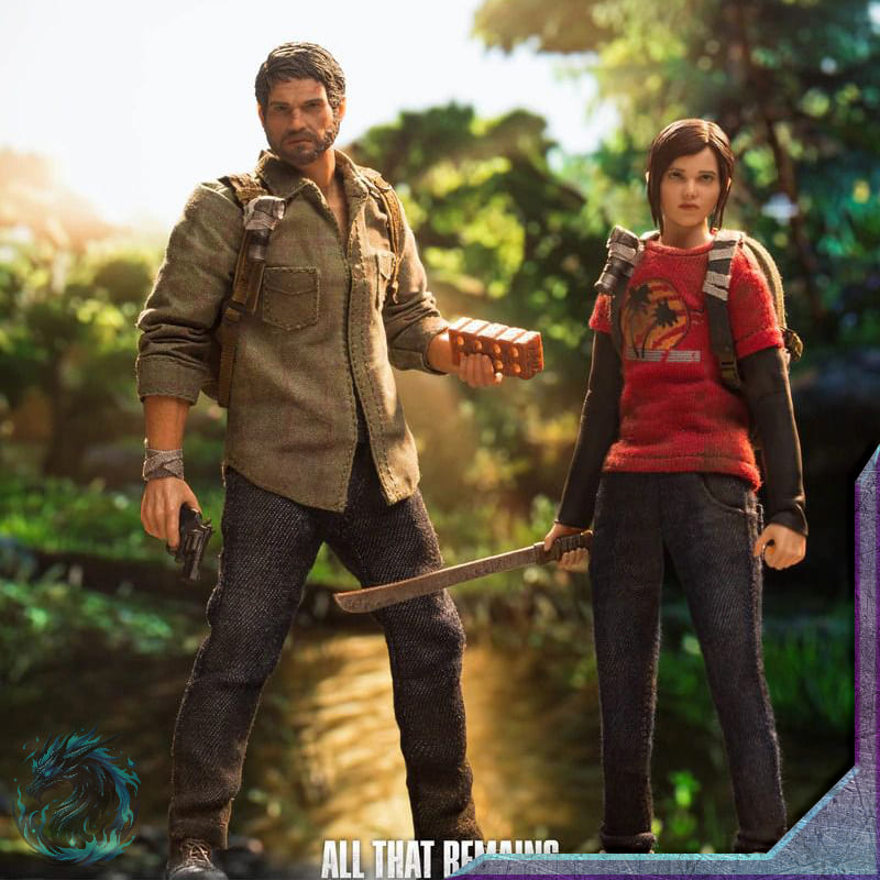 Action Figure Realistas Joel e Ellie The Last of Us Part 1