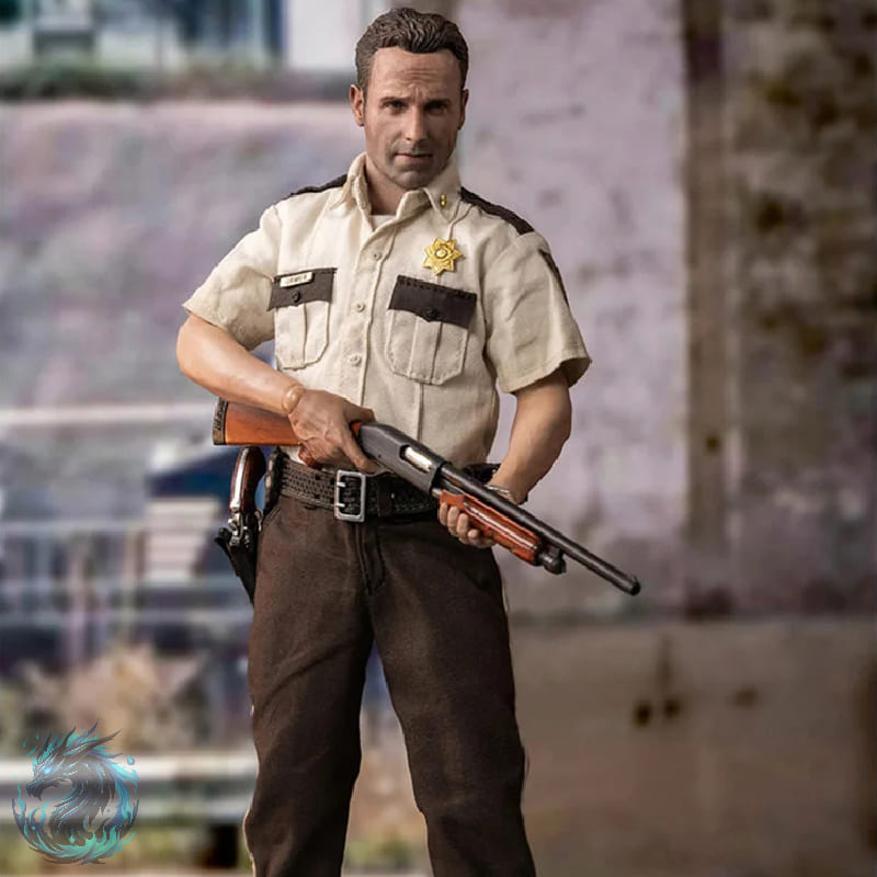 Action Figure Realista Rick Grimes The Walking Dead