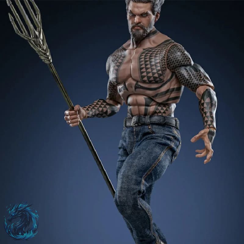 Action Figure Realista Aquaman Rei de Atlantis