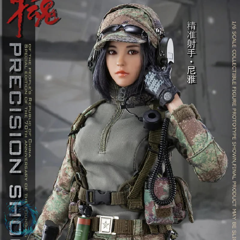 Action Figure Realista Niya Spiner Feminina