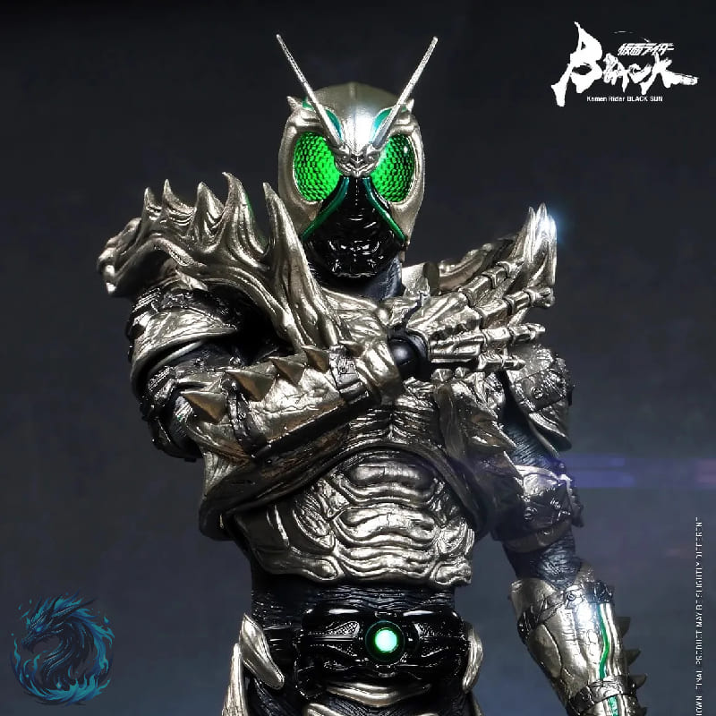 Action Figure Realista Kamen Rider Black Sun e Shadowmoon