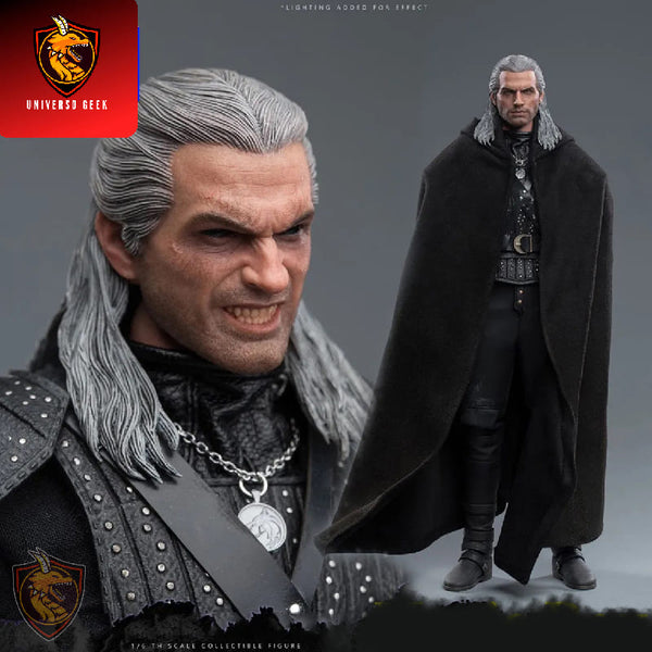 Action Figure Geralt o Lobo Branco