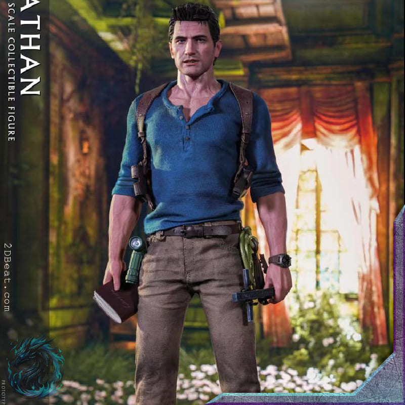 Action Figure Realista Nathan Drake Uncharted 4