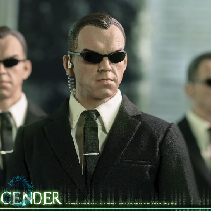 Action Figure Realista Agente Smith Matrix